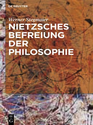 cover image of Nietzsches Befreiung der Philosophie